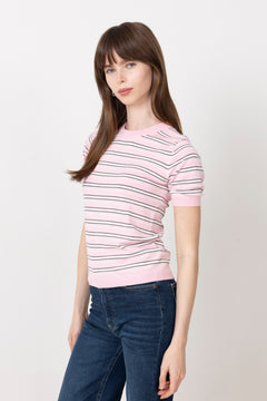 N-Muna Knit - Dannia Pink Stripe