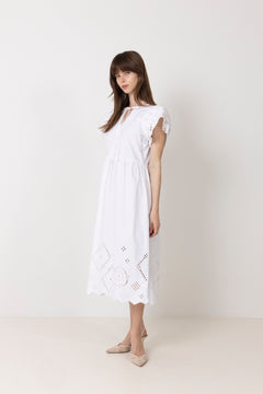 N-Monica Dress - White
