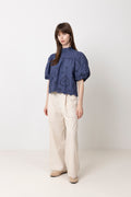 N-Marilyn Blouse - Dusty Blue