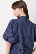N-Marilyn Blouse - Dusty Blue