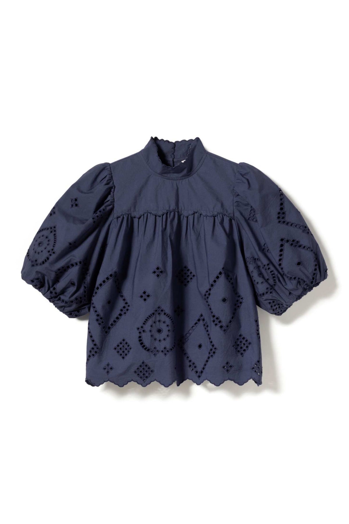 N-Marilyn Blouse - Dusty Blue