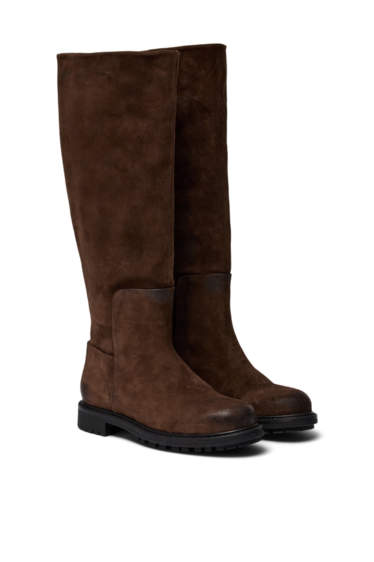 Cara - Brown Suede