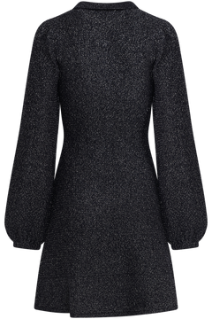 Eira Sparkle Knit Mini Dress - Navy