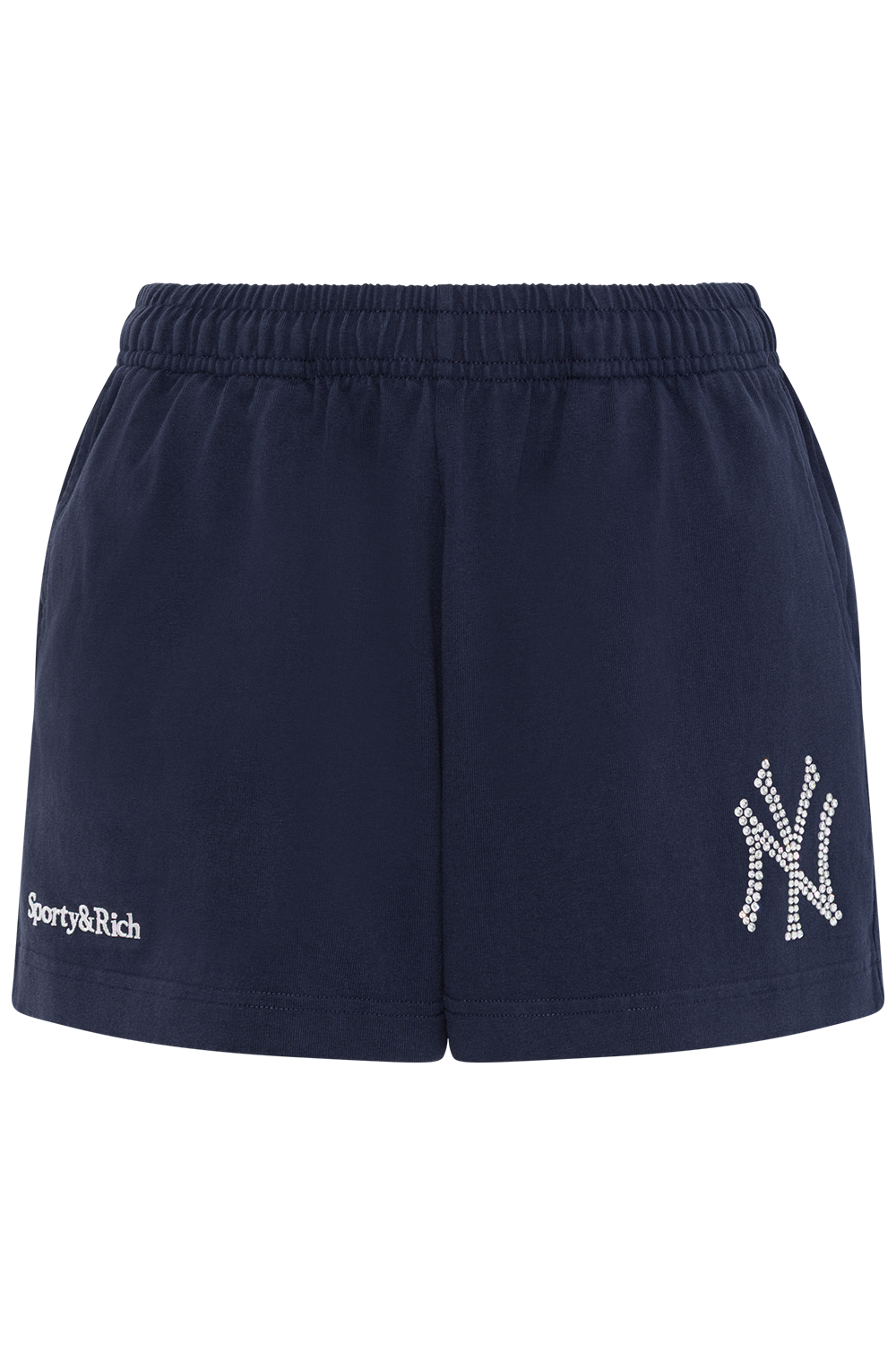 Yankees Krystal Disco Short - Dark Navy/White