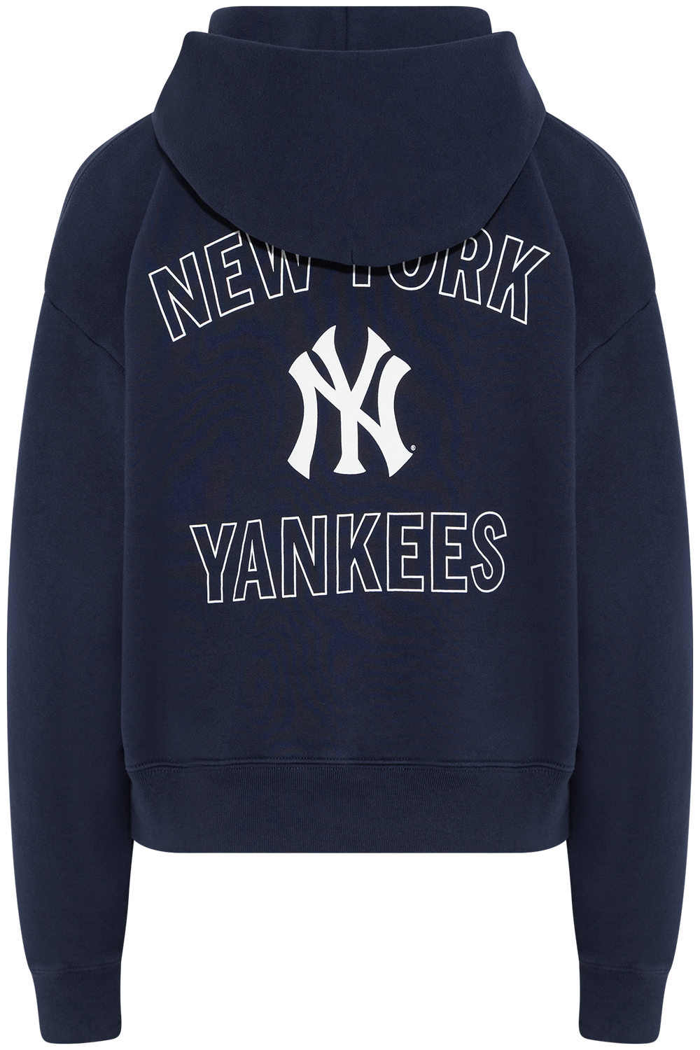Yankees Curve Hoodie - Dark Navy/White