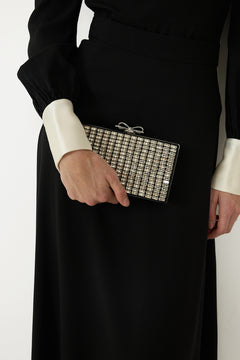 Chainmail Clutch Bag - Silver
