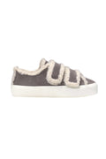 Shearling Low Velcro - Grey