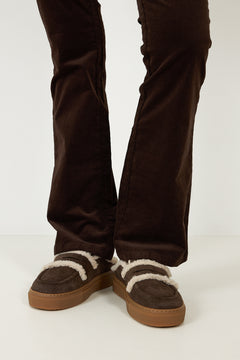 Mule Wool - Dark Brown