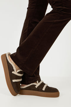 Mule Wool - Dark Brown