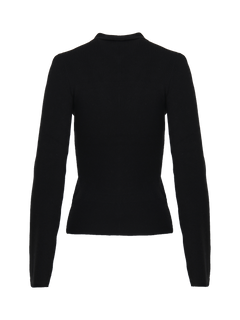 Marte Ls Solid Polo - Black