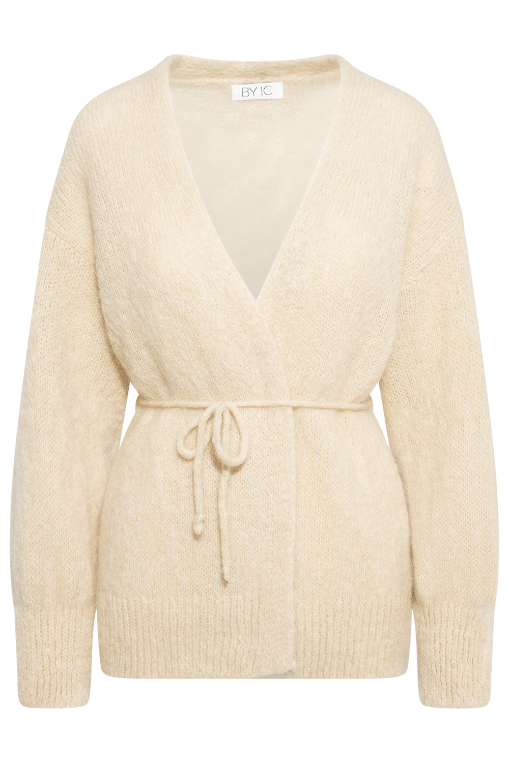 Idaic Wrap Cardigan - Beige