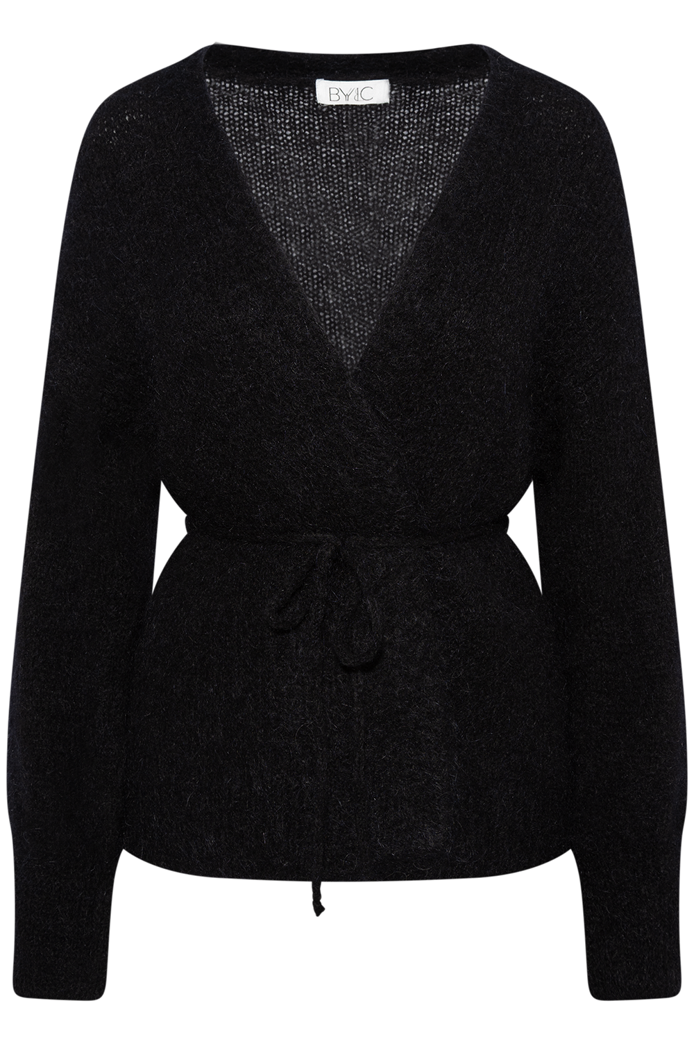 Idaic Wrap Cardigan - Black