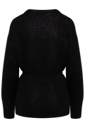 Idaic Wrap Cardigan - Black