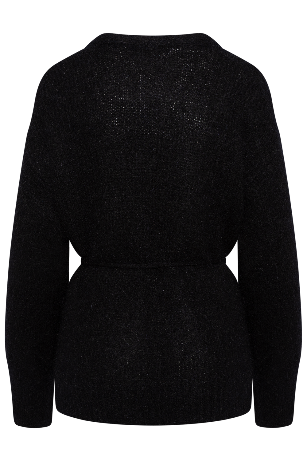 Idaic Wrap Cardigan - Black
