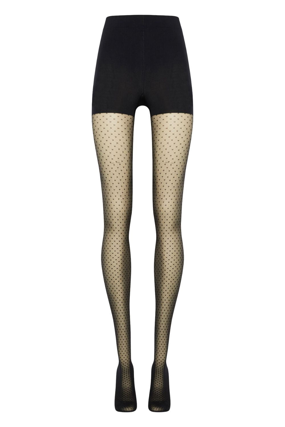 Control Dots Tights - Black