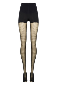 Control Dots Tights - Black