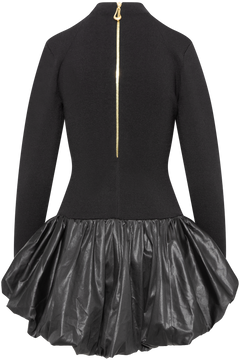 Elodi Knit Mini Dress - Black