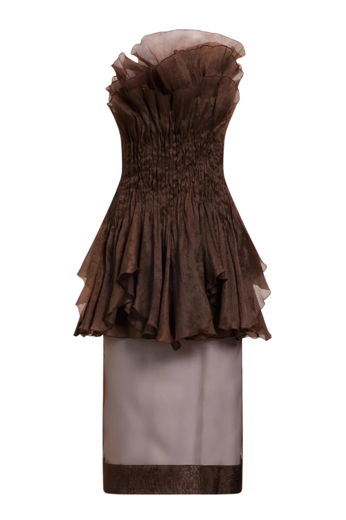 Amaryllis Maxi Dress - Chocolate