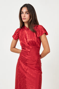 Addison Jacquard - Red