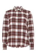Alex Flannel - Brown / White