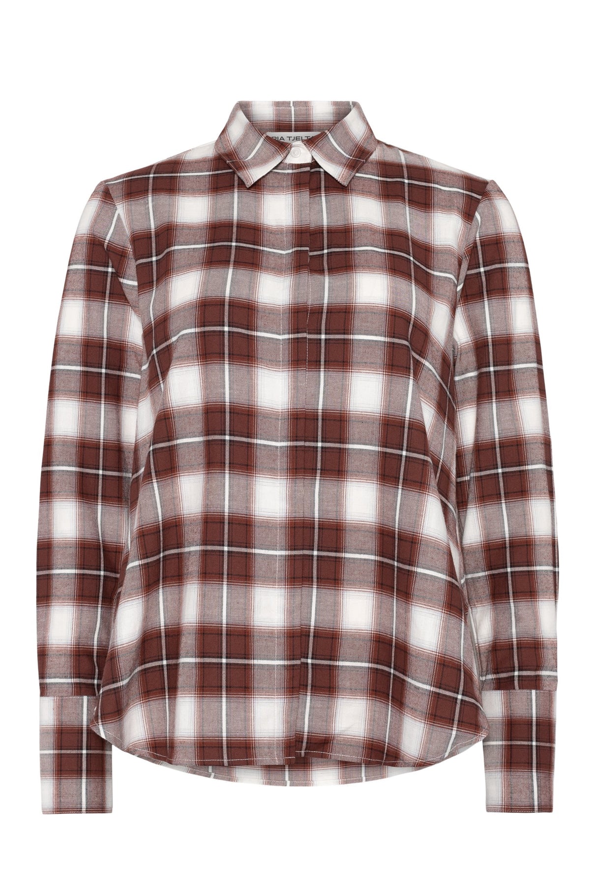Alex Flannel - Brown / White