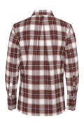 Alex Flannel - Brown / White