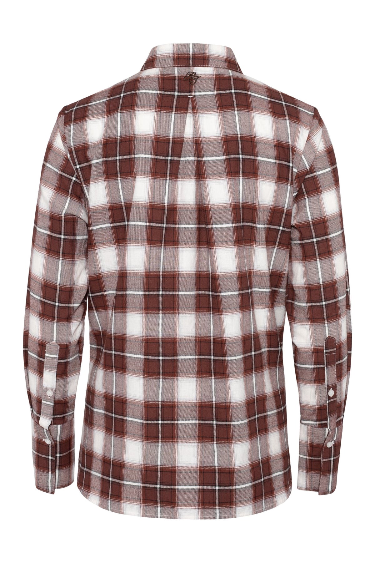 Alex Flannel - Brown / White
