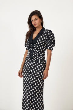 Rue Floral - Creme Fleur Black