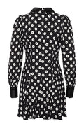 Viola Floral - Creme Fleur Black