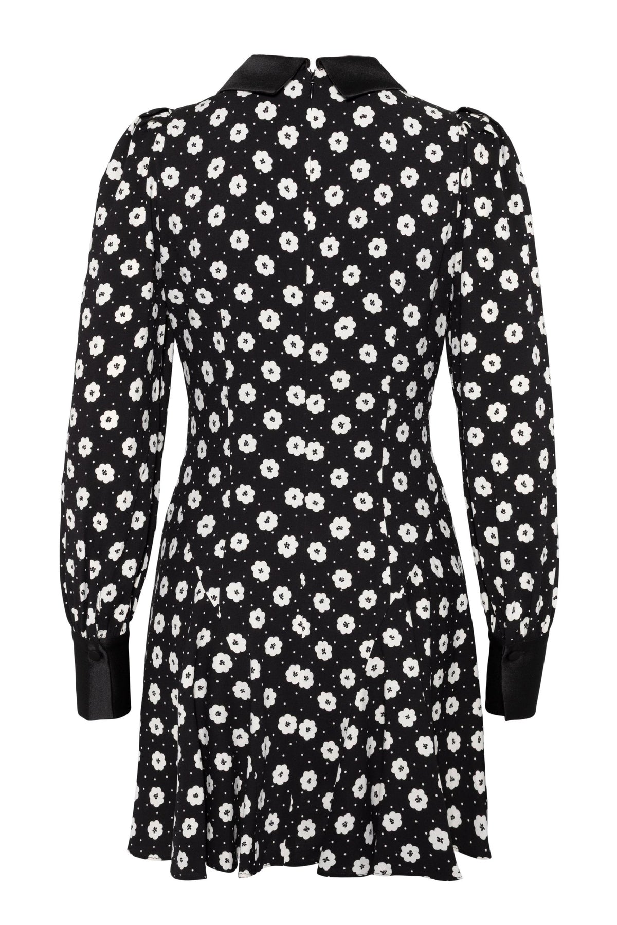 Viola Floral - Creme Fleur Black