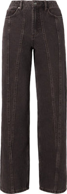Katia High Rise Wide Jeans - Brown Wash
