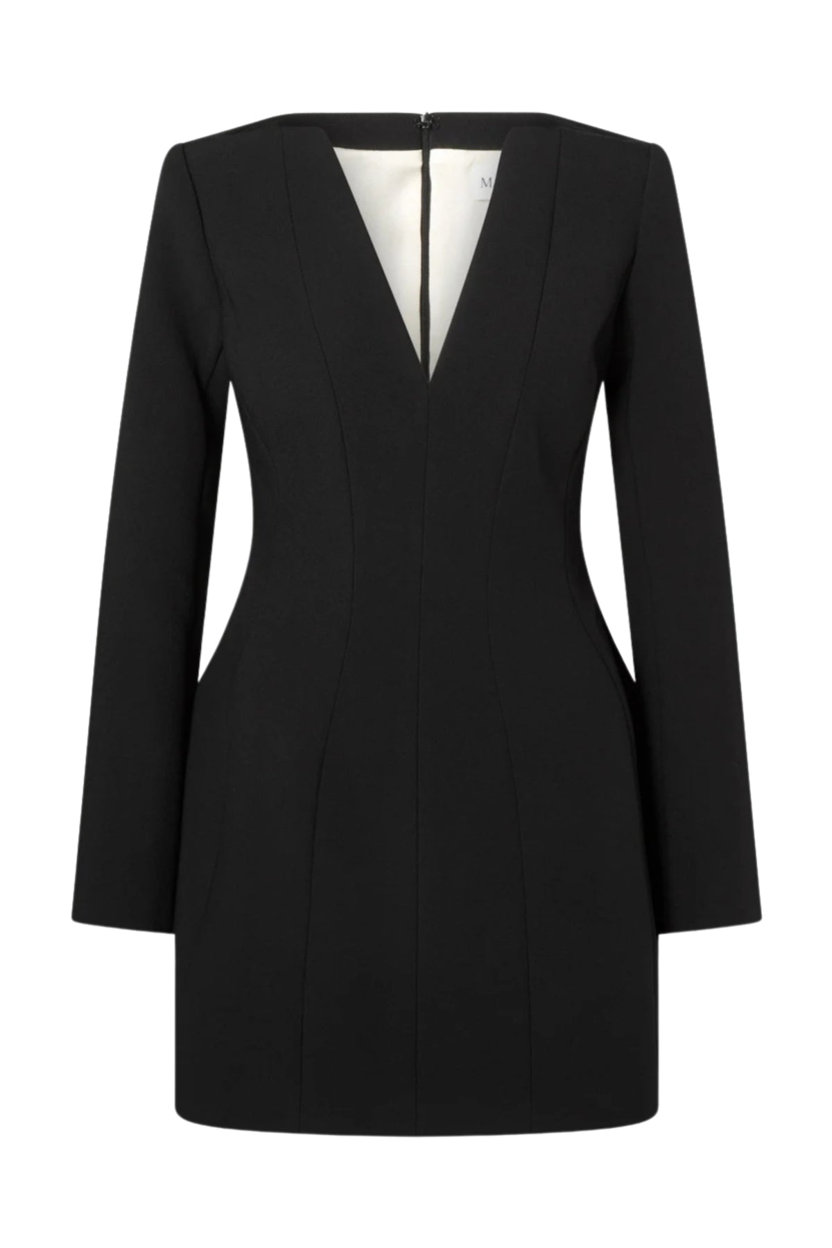 Ninni Cut-Out Shoulder Hourglass Mini Dress - Black