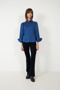 Esther Blouse - Shaded Blue