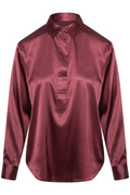 Leia Blouse - Wine