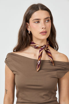 Bonita Scarf - Wine