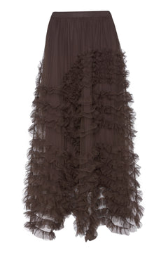 Tyll Skirt - Brown