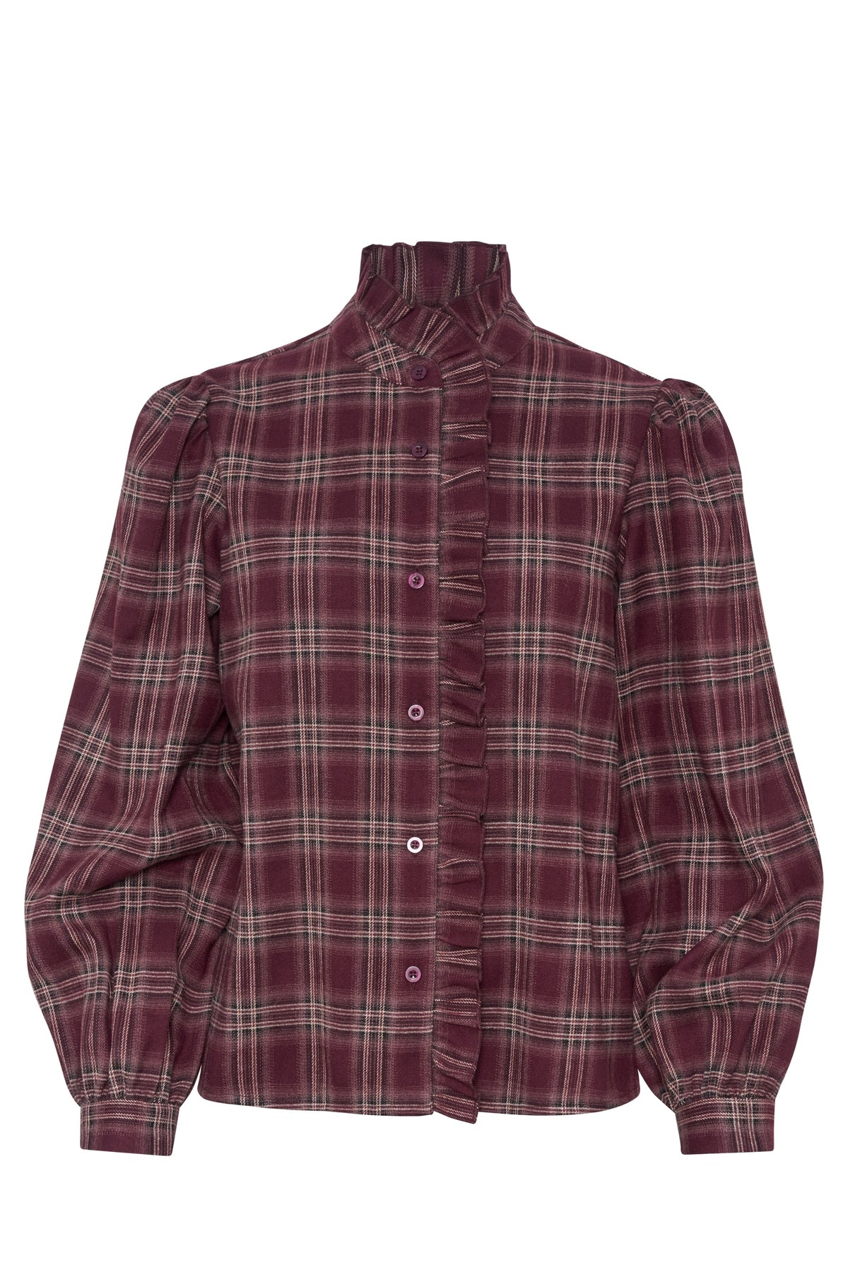 Charlotte Blouse - Wine