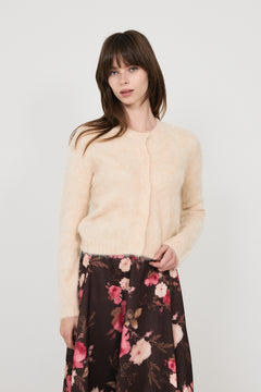 Hairy Knit Jacket - Soft