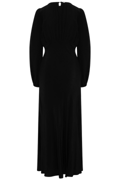 Viscose Maxi Dress - Black