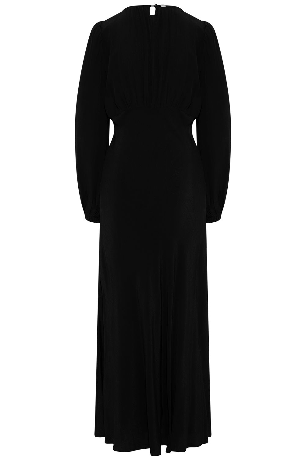 Viscose Maxi Dress - Black