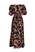 Striped Organza Gown - Midnight Field