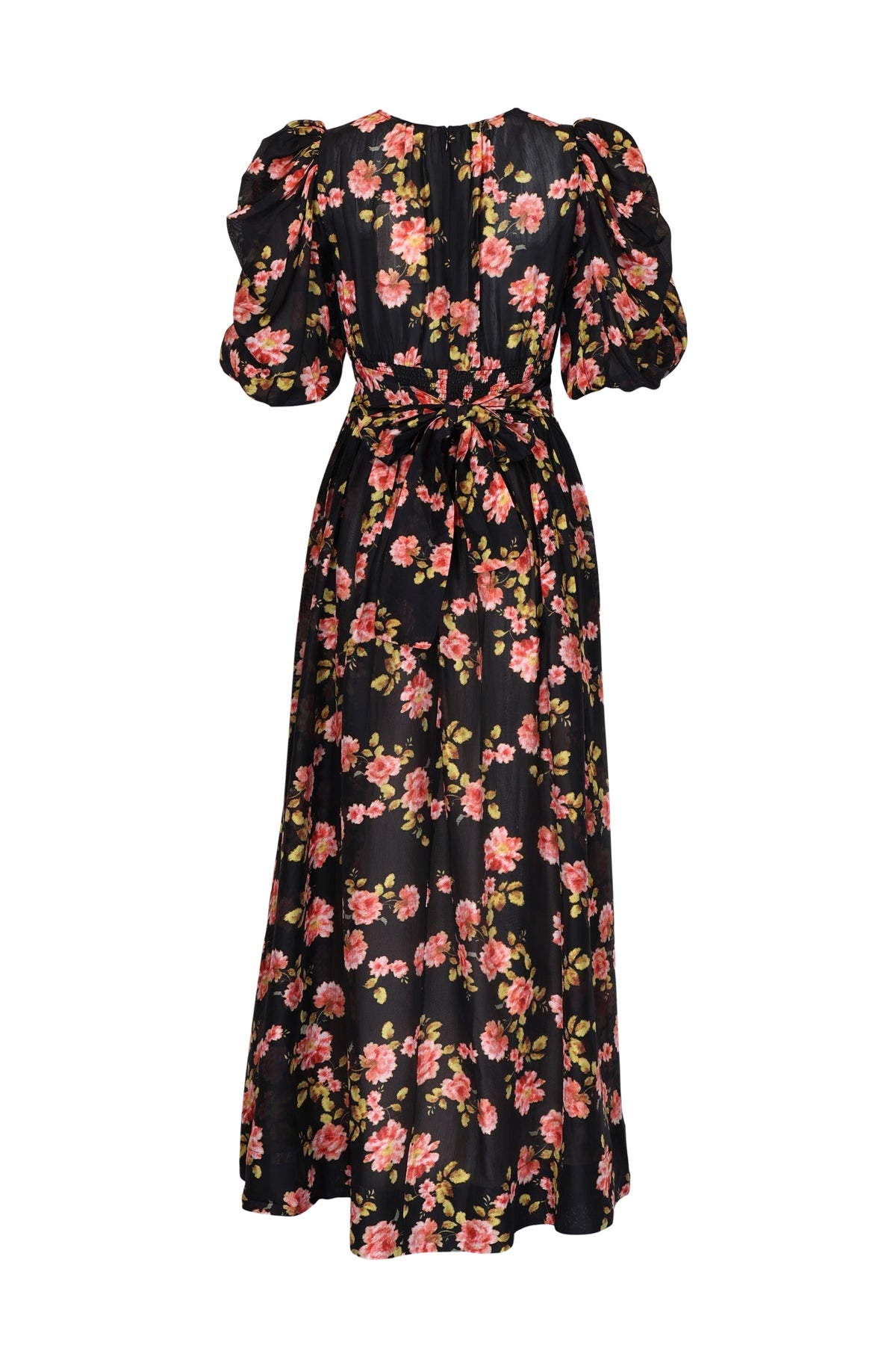Striped Organza Gown - Midnight Field