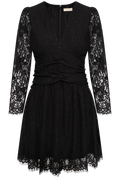 Lace Mini Dress - Black