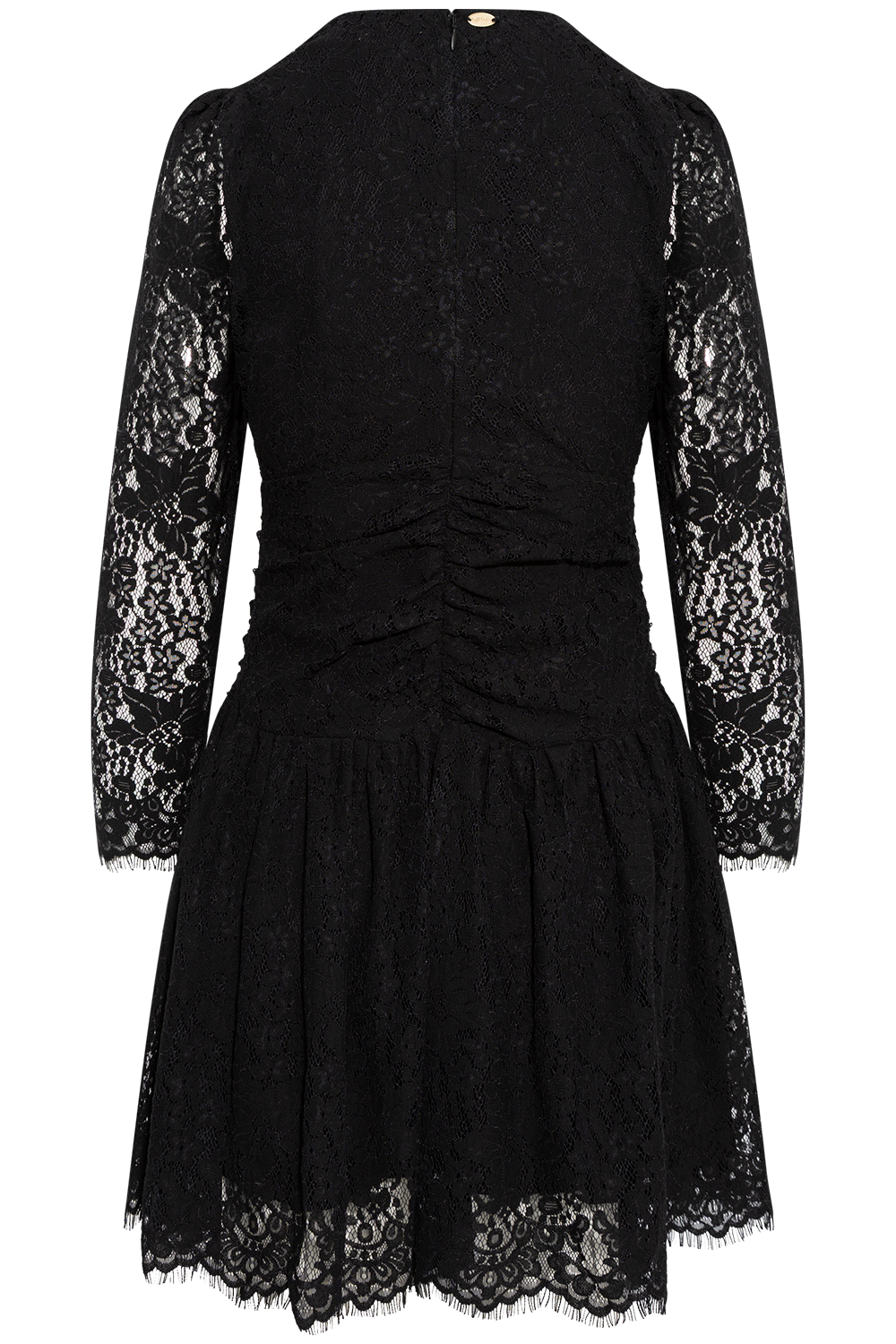 Lace Mini Dress - Black