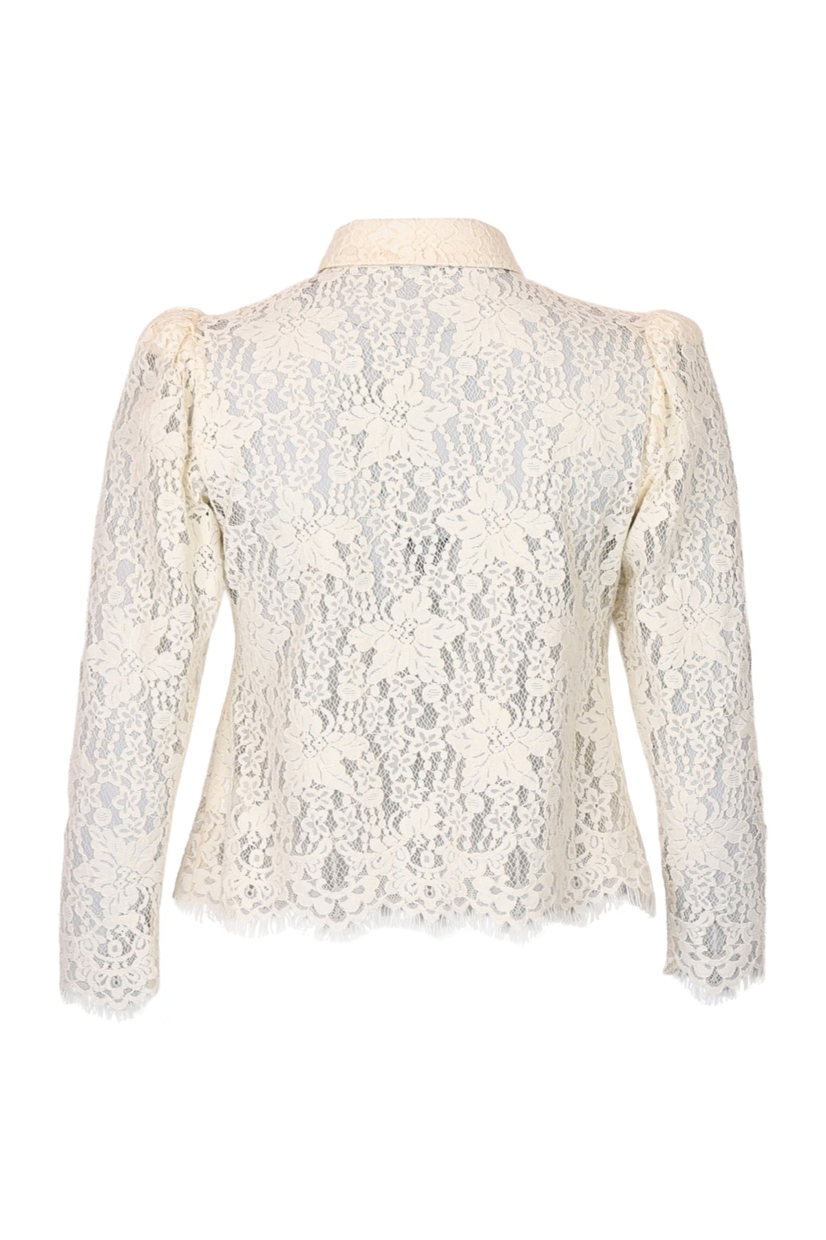 Lace Shirt - Vintage White