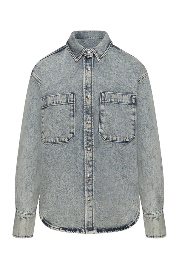 Samy Shirt - Snow Blue