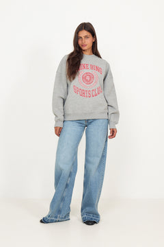 Miles Sweatshirt Collegiate - Grey
