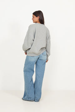 Miles Sweatshirt Collegiate - Grey