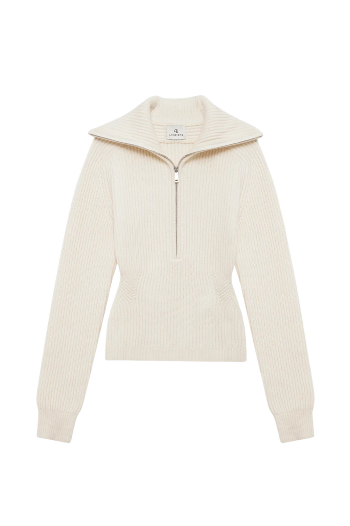 June Trucker Collar Sweater - Ecru