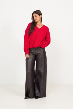 Lee Sweater - Tango Red
